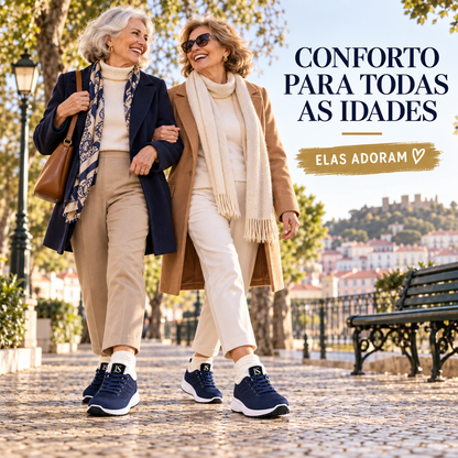 Aveline Lusitanna - Casual Sneakers with Extra Warm Lining for Winter