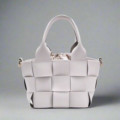 Gonzo Bag (Small Braided Vegan Leather Crossbody)