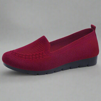 Liliana™ - Mocassim Semi Ortopédico de Malha Respirável Ultra-leve