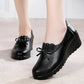 Sapatos Femininos Slip On Cunha Confortável Casual
