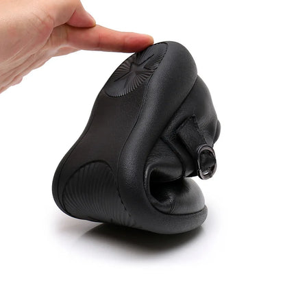 Delfita - Chaussure en cuir véritable ultra confortable
