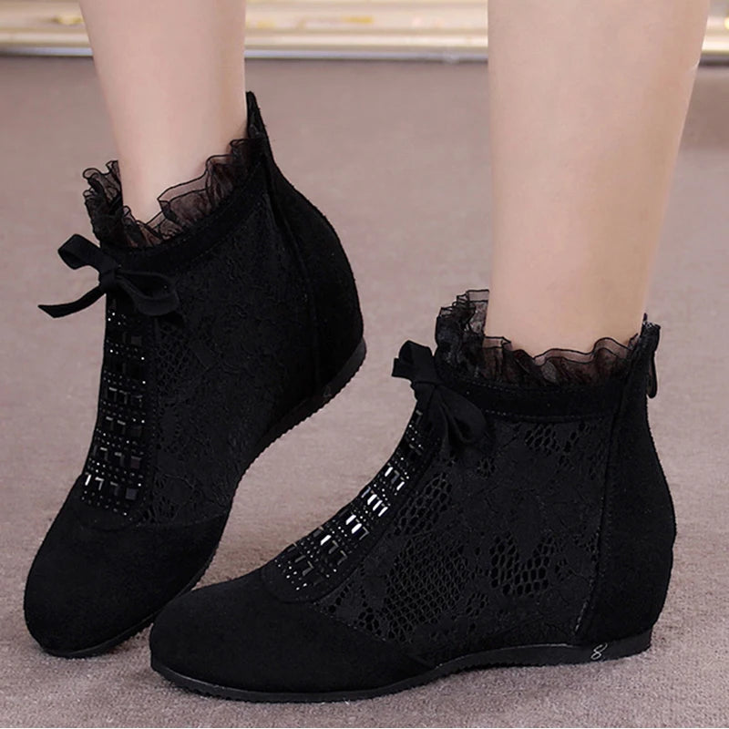 Botas Femininas GKTINOO 2025 Cano Curto
