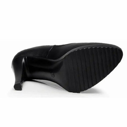 Women's Leather Stiletto Pumps