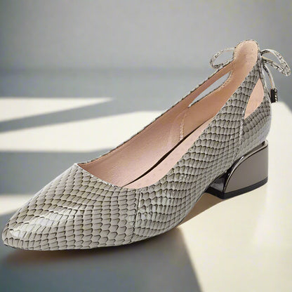 Kim Narh - Sapato Super Confortável Em Couro Genuíno