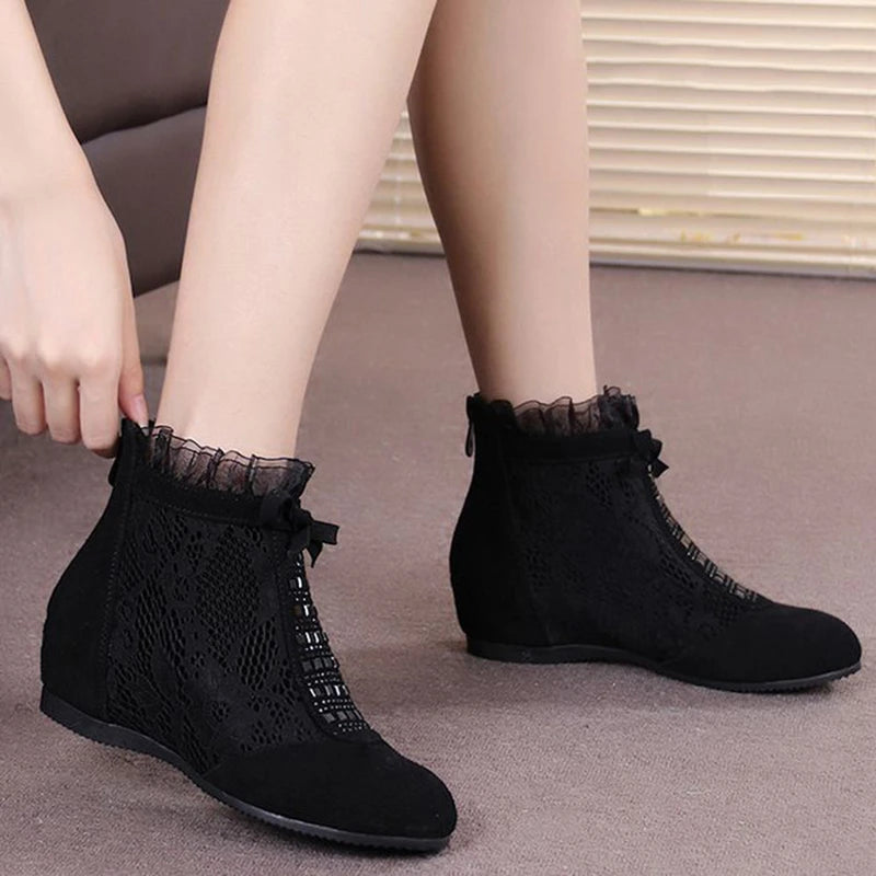 Botas Femininas GKTINOO 2025 Cano Curto