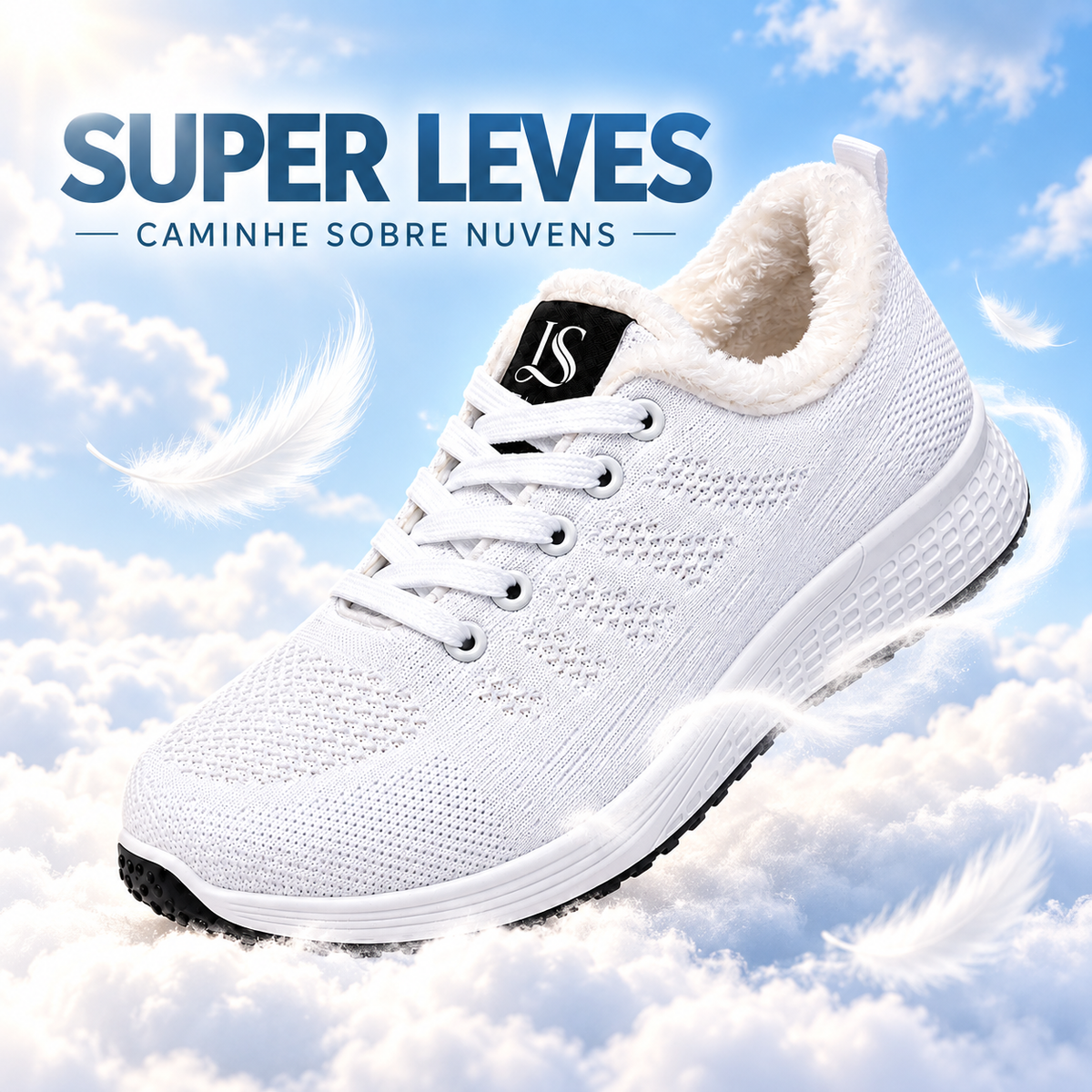 Aveline Lusitanna - Casual Sneakers with Extra Warm Lining for Winter
