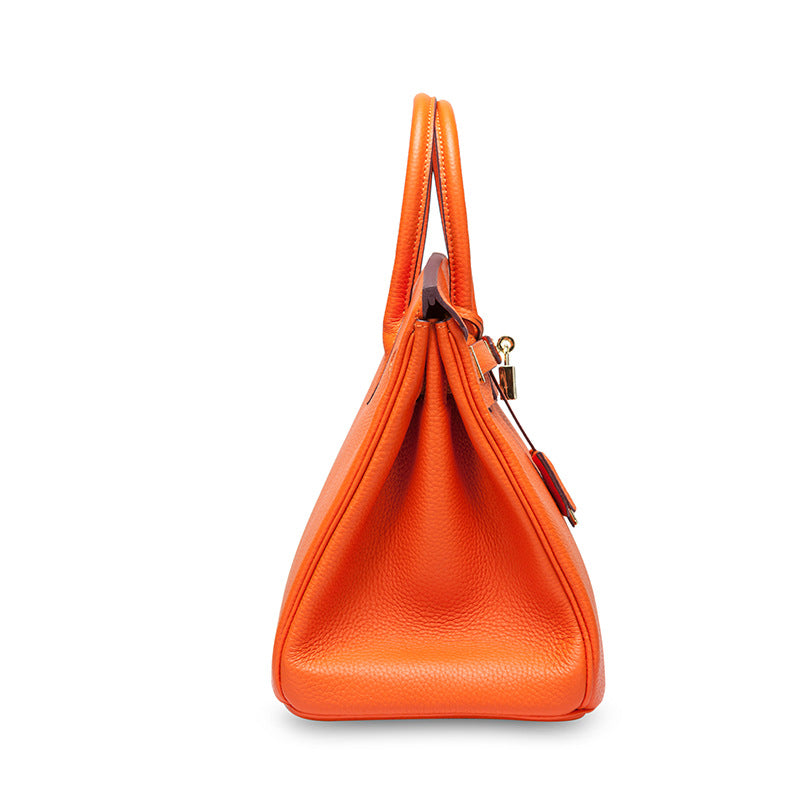 Jane – Bolsa Premium em Couro Genuíno Pebbled