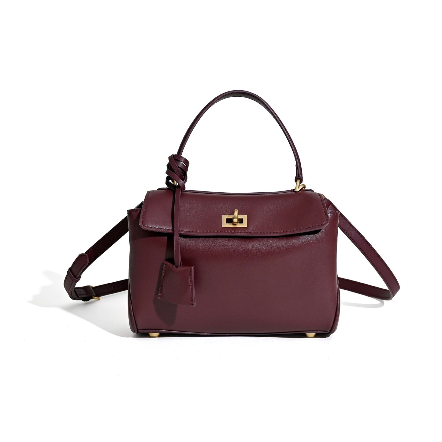 Sofia – Bolsa Estruturada em Couro Bovino Full-Grain