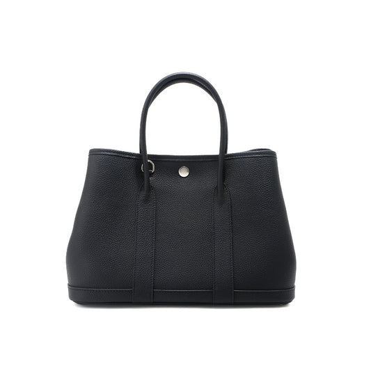 Brigitte – Bolsa Elegante em Couro Genuíno Estilo Togo