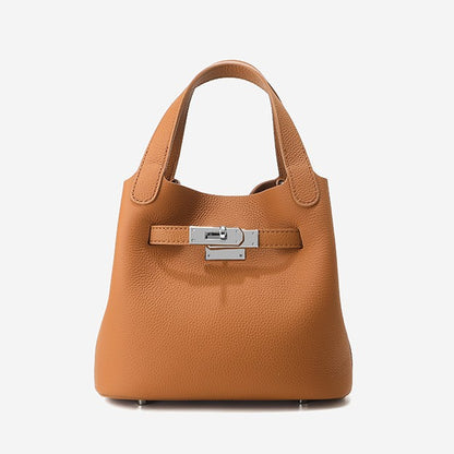 Elara Bucket – Genuine Leather Bag