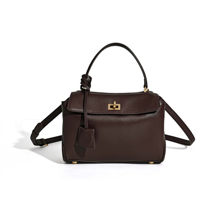 Sofia – Bolsa Estruturada em Couro Bovino Full-Grain