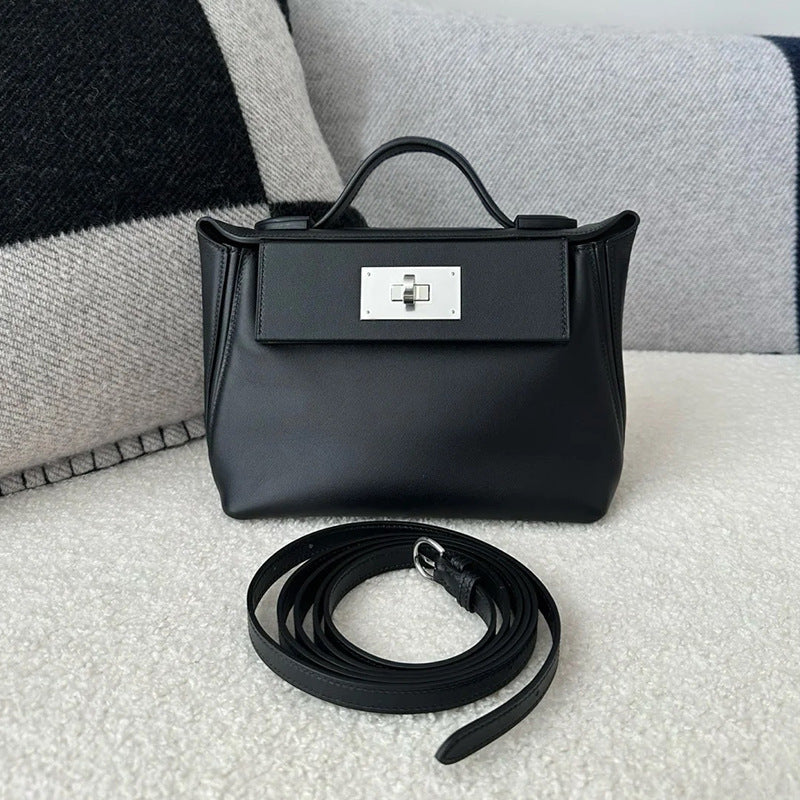 Sienna Lock Mini – Genuine Leather Handbag