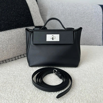 Sienna Lock Mini – Genuine Leather Handbag