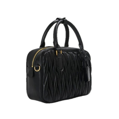 Aria Matelassé Mini – Genuine Leather Bag