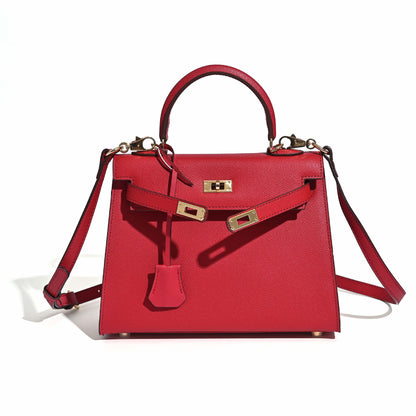 Grace Classique – Bolsa em Couro Genuíno Estilo Epsom