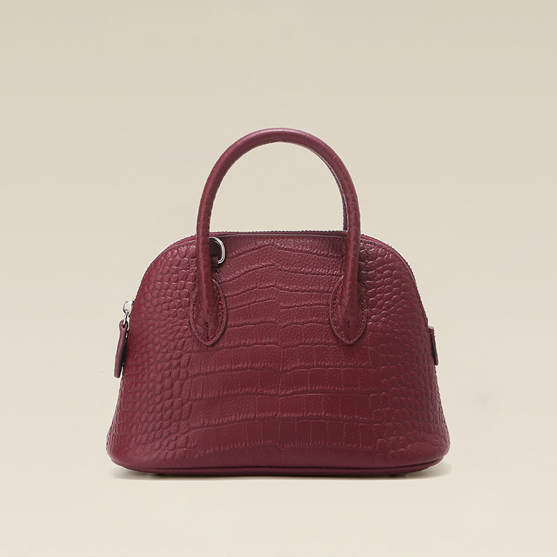 Bella Croco Mini – Genuine Leather Handbag