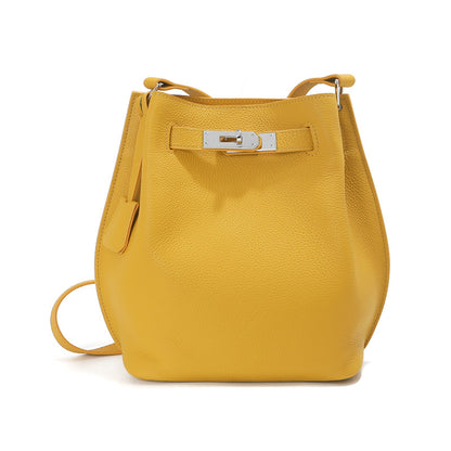 Noa Bucket – Togo Leather Bag