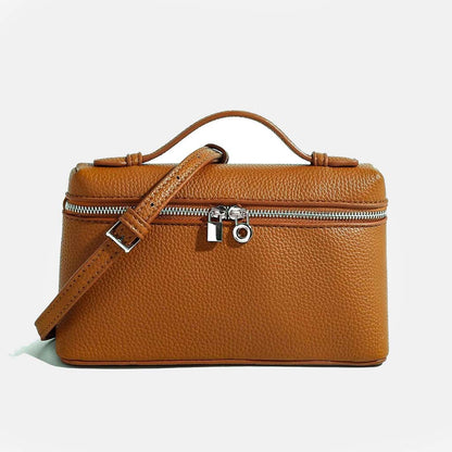 Élise Mini – Bolsa Compacta em Couro Bovino Full-Grain