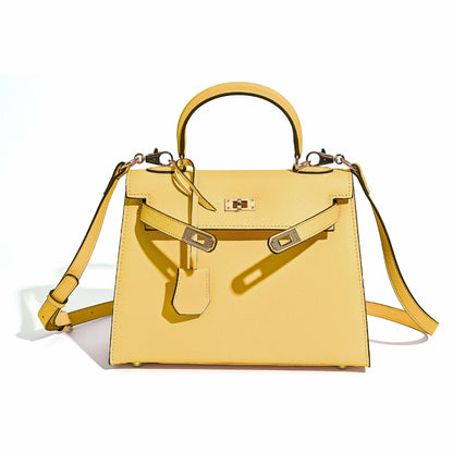 Grace Classique – Bolsa em Couro Genuíno Estilo Epsom