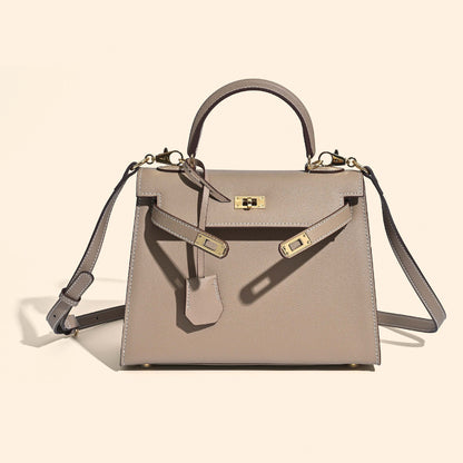 Grace Classique – Bolsa em Couro Genuíno Estilo Epsom