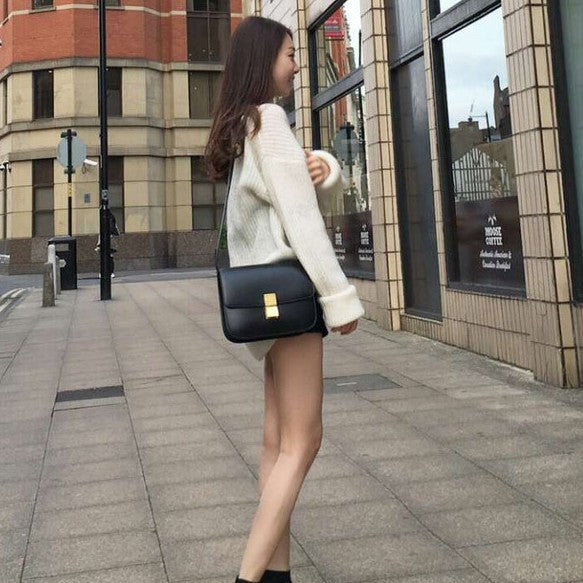 Clara Lock – Genuine Leather Bag
