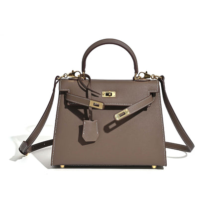 Grace Classique – Bolsa em Couro Genuíno Estilo Epsom