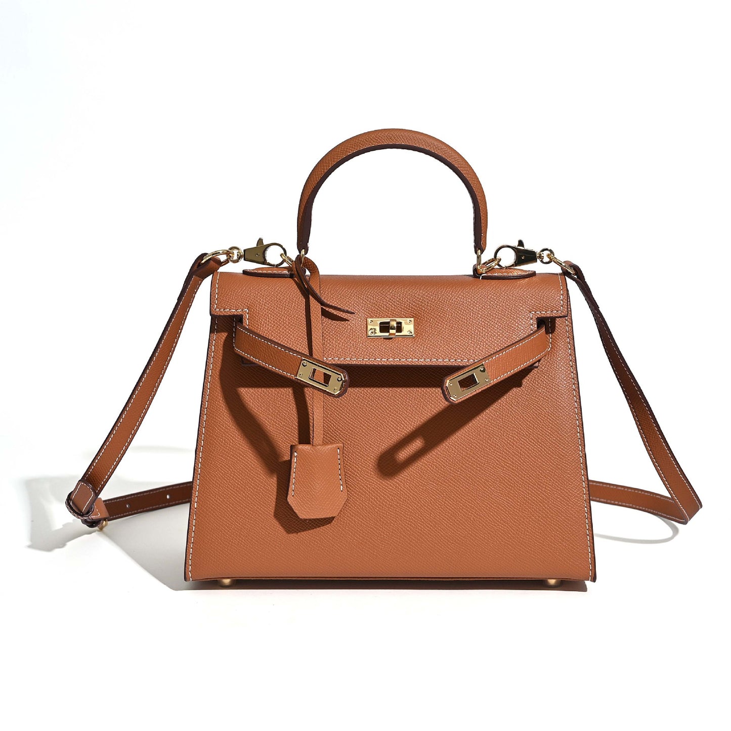 Grace Classique – Bolsa em Couro Genuíno Estilo Epsom