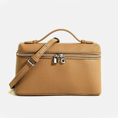 Élise Mini – Bolsa Compacta em Couro Bovino Full-Grain