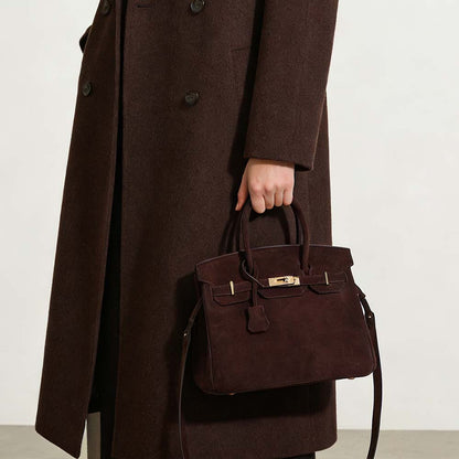 Jane Suede 30 – Bolsa em Couro Suede
