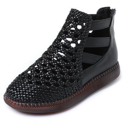 Bota Sandália RAFEZZI Cleópatra - Confortável  e elegante ( Pele Genuína )