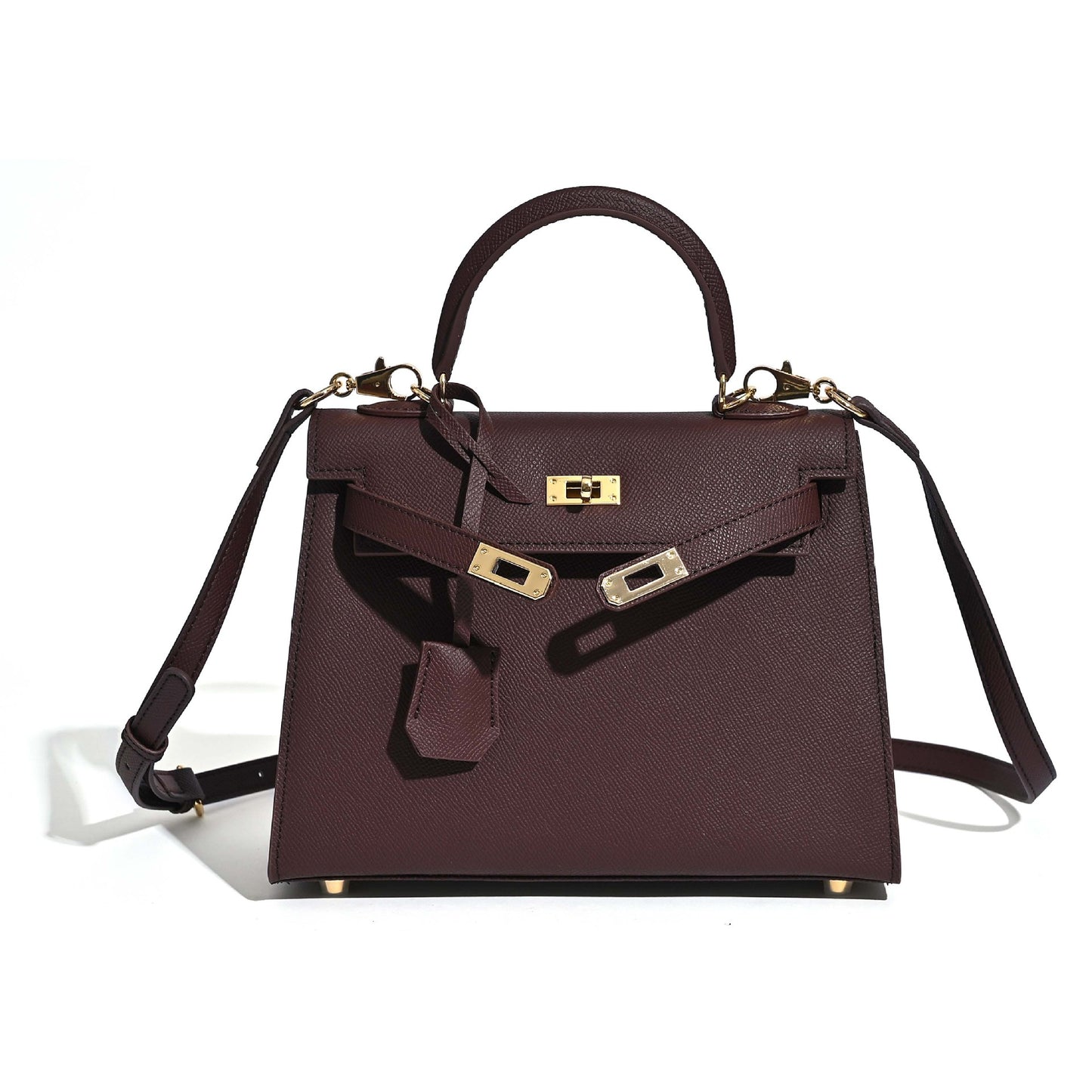 Grace Classique – Bolsa em Couro Genuíno Estilo Epsom