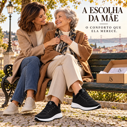 Aveline Lusitanna - Casual Sneakers with Extra Warm Lining for Winter