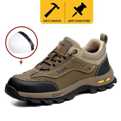 TacticalGuard D9072 - Sapato de Trabalho Tático Antiperfuração