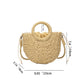 Bolsa de Palha "Meia-Lua de Verão"