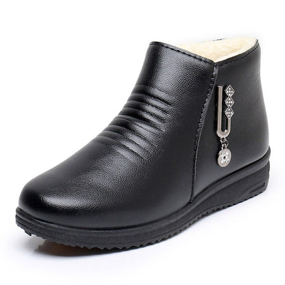 Belle botte d'automne et d'hiver - Imperméable et veloutée