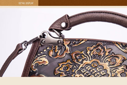 Sac à rabat Aurora Vintage – Fabriqué en cuir véritable de première qualité 