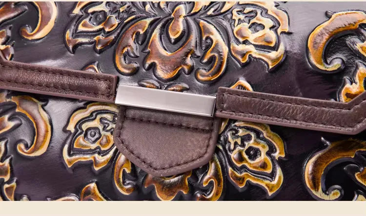 Sac à rabat Aurora Vintage – Fabriqué en cuir véritable de première qualité 
