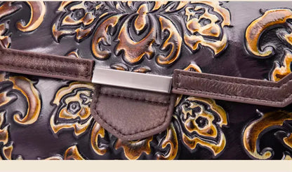 Sac à rabat Aurora Vintage – Fabriqué en cuir véritable de première qualité 