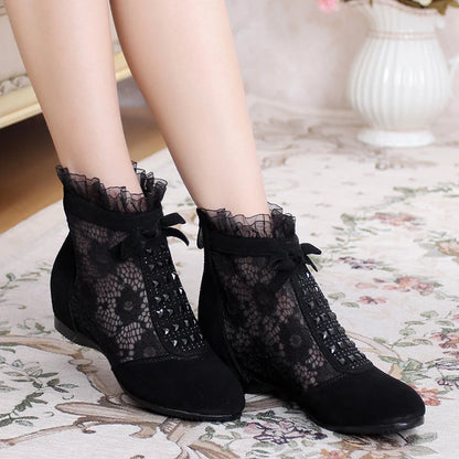 Botas Femininas GKTINOO 2025 Cano Curto