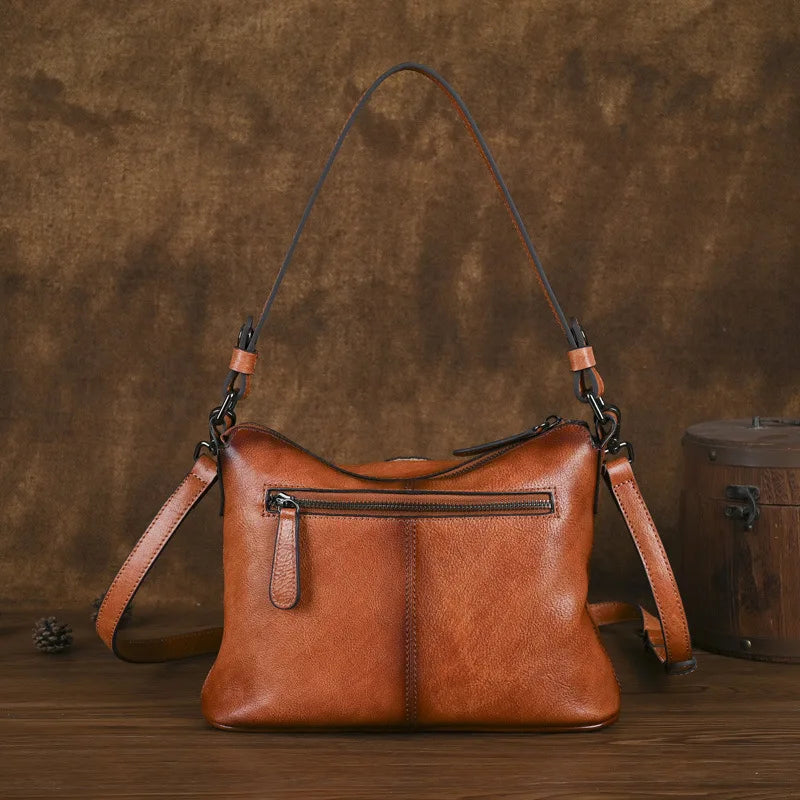 Siena Vintage Bag – Compact Genuine Leather