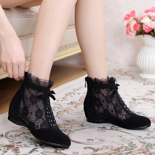 Botas Femininas GKTINOO 2025 Cano Curto