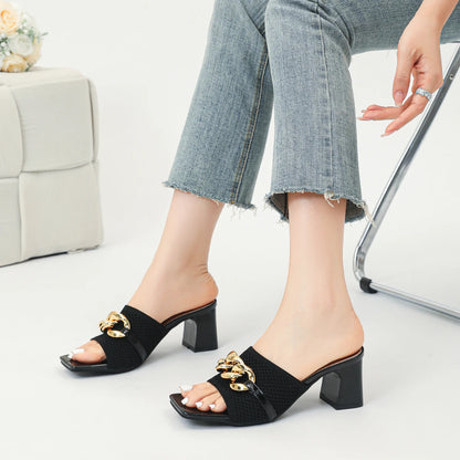 Anna - Sandália Mule muito Elegante e Confortável