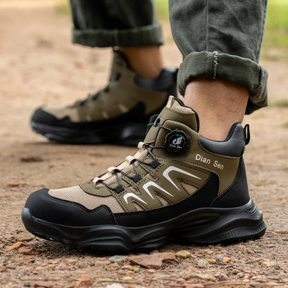 TrailGuard DS33 - Sapato de Segurança com Fecho Rotativo e Proteção Antiperfuração