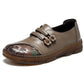 GKTINOO Mocassim Feminino Couro Genuíno Confortável Casual