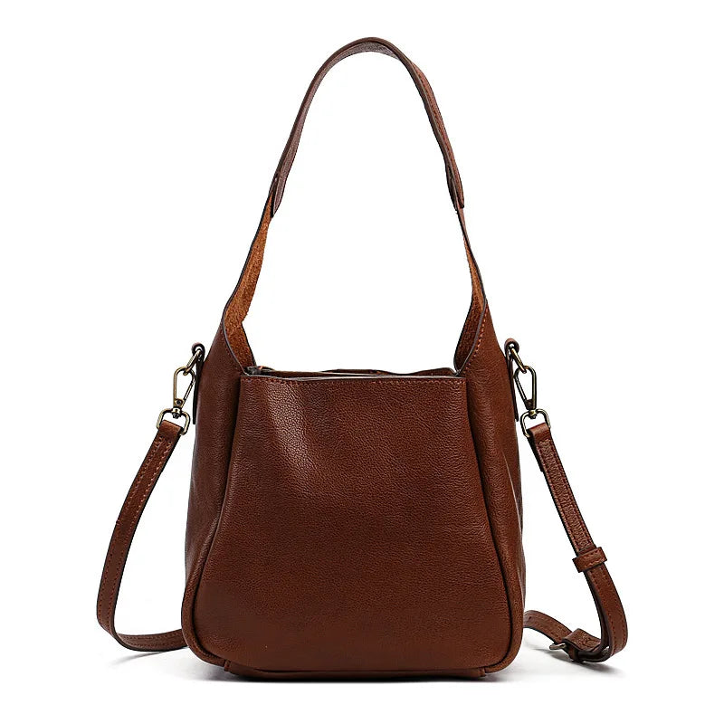 Bolsa Ravena Vintage – Couro Genuíno Premium