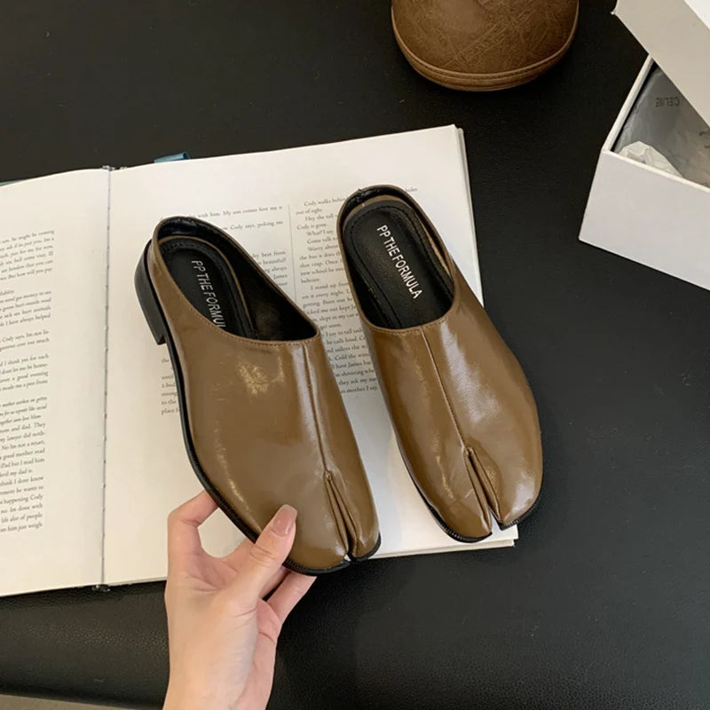 Mules Tabi Confortáveis – Design Japonês Moderno