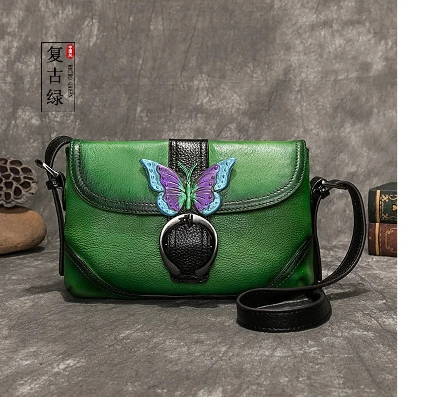 Sofia Vintage Art Bag – In Genuine Premium Leather