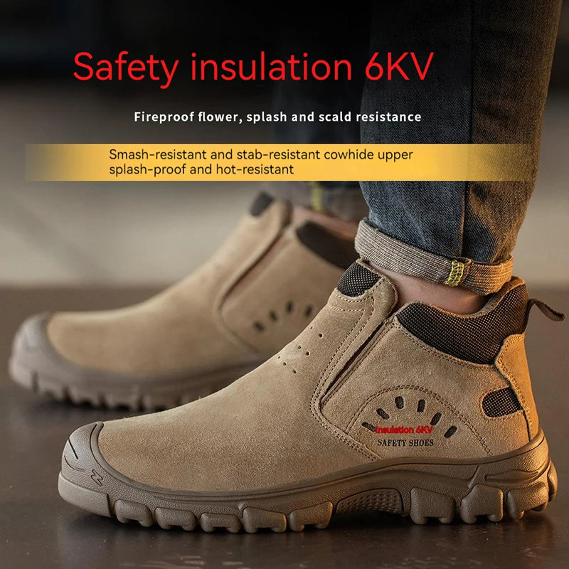 VoltShield LBXH-1 - Sapato de Segurança Isolante 6KV com Biqueira de Aço