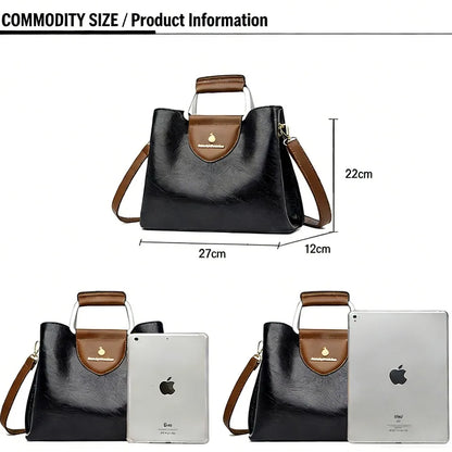 Valeria Tote – Bolsa Elegante de Mão e Tiracolo