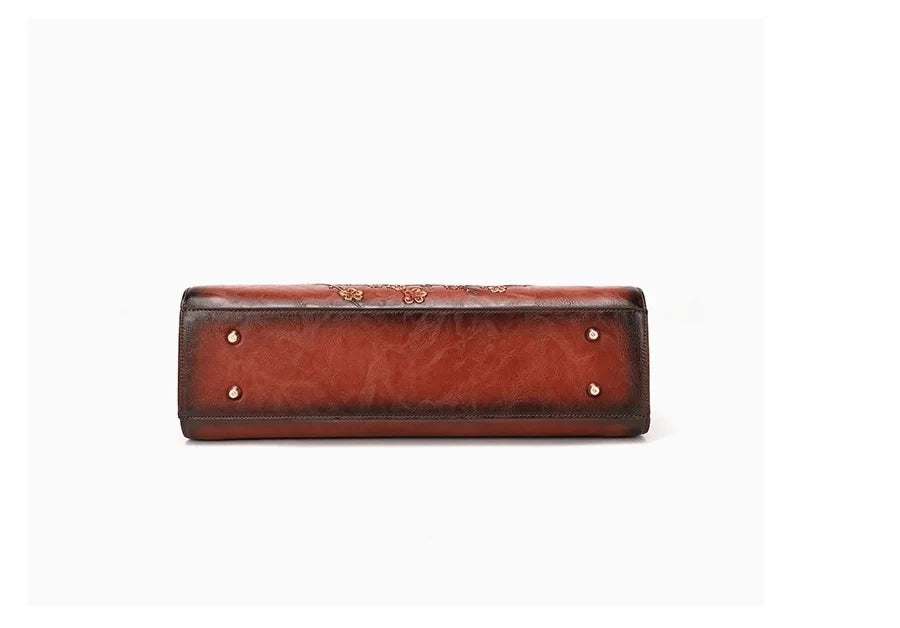 Mala Tote Florença Vintage – Em Couro Natural de Alta Qualidade